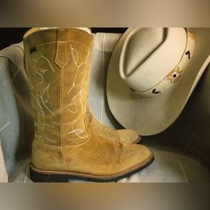 Camper “Stuart” suede cowboy style boots-size 39.